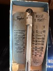 Vintage Taylor Roast Meat   Poultry Thermometer 1950s Original Box Directions