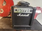 Marshall Guitar Amplifier Mg10cf And Cable - Works