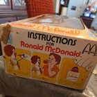 1978 Ronald Mcdonald Doll With Original Box  Vintage