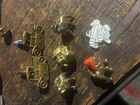 Mixed Lot Ford 1964 Esso Tiger Mack Bulldog Bibendum Michelin Pin Cuff Link