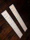 Mahindra 4x4 Tractor 12inch White Sticker Vinyl Decal 2 Pack Loader Backhoe
