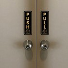 Signs Bylita Vertical Push And Pull Door Signs  legal Office  Door Sign