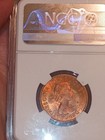 1960 Great Britain 1 2p Halfpenny Bronze 0 95 Fine Km 891 Ngc Ms64 Rb