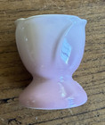 Le Creuset Stoneware Jardin Relief Collection Egg Cup Shell Pink New