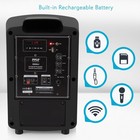 Pyle Compact   Portable Bluetooth Pa Speaker - Karaoke Sound System