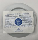 Royal Copenhagen Welcom Home 1998 Collectible Christmas Winter  Plate 7in 