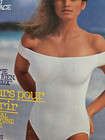 Rare Vintage Marie Claire French Fashion Magazine May 1986 Cindy Crawford Cover