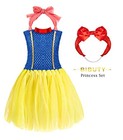 Princess Dress Up Clothes For Little Girls 3-6  Pretend Play Princess Classic