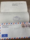 Vintage 1988 Thailand Airmail Letters Bangkok To Ca Thai Stamps Cover Set