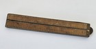 Vintage 24    Stanley Rule  54 Boxwood   Brass Folding Ruler Made In Usa