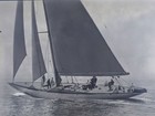 1930 Americas Cup J Class Yacht Yankee Marblehead Trials Glass Negatives Ooak