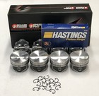 Sealed Power H631cp Hypereutectic 2vr Pistons And Moly Rings Set Sb Chevy 350 