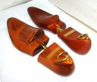 Ralph Lauren Mahogany   Brass Wooden Shoe Trees Us Size 11 Euro 45