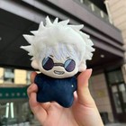 Cute Gojo Satoru Plush Keychain Doll Jujutsu Kaisen Figure Collection Edc Decor