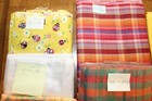 B7  Lot Of Hobby Craft Sewing Fabric  16  Yards Of Cotton Blend-oranges  Browns
