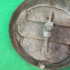 Antique 8 7 8    Round Floor Heat Register Grate Louver Damper Working