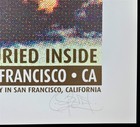 Chuck Sperry Poster High On Fire 12 Galaxies Concert San Francisco Hand Signed