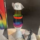 Lava Lamp Xl 52 Oz 16 3  White Clear Rainbow Open Box Htf