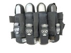 Nxe Paintball Harness Pack Black   4 Pods Large X-large Hk Army Eclipse Dye