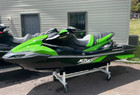 New 2025 Kawasaki Ultra 310 Lx-s Ebony lime Green