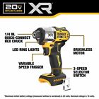 Dewalt Dcf845p2 20v Max Xr 1 4  3-speed Impact Driver Kit