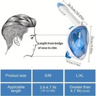 Underwater Anti Fog Diving Snorkel Scuba Goggles Snorkelling Swimming Face Mask