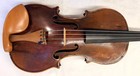 Beautiful Old French Violin Branded Didier Nicolas Aine C  1790-1810