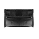 Fireproof Document Bag With Zipper Closure Waterproof Cash Money File Safe Pouch