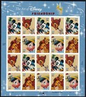 The Art Of Disney Us  3865-68  3912-15  4025-28 4192-95 4342-45 Mint 5 Sheet Set