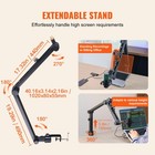 Microphone Boom Arm With Desk Mount 360   Rotatable Adjustable Mic Stand