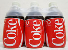 6pk Vtg 1980 s Nos Coca-cola Coke 10 Oz Styrofoam Foam Label Glass Bottle Full