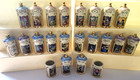 1995 Lenox Disney Spice Jar Collection Incomplete Set Of 20   No Rack Or Boxes