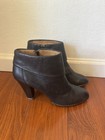 Sofft Women s Black Leather Tap Dance Ankle Boots Shoes Size 10m T83001