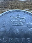 Keydate 1887 Canada Five Cents Choice Original Vf Key Mintage 500k  Actual Coins