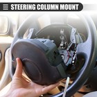 Steering Column Keyed No Drop Mount Replacement For Gm For Gmc Metal Black