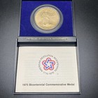 1975 Paul Revere American Revolution Bicentennial Us Mint Bronze Medal Ogp  m19 