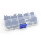 Nylon M3 Hex Standoff Kit With Screws Nuts And Spacers  black   180pcs 