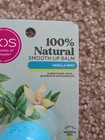2 Pack Eos Vanilla Mint 100  Natural Smooth Lip Balm  New  Sealed
