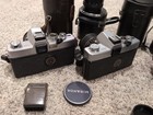 Minolta Srt 101  Slr Film Camera Vintage Retro  Lot Of 2   3 Lenses 