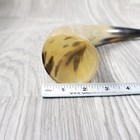 1 Polished Cow Horn  4255    Natural Colored