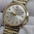 Vintage 60   s Wittnauer Gold Filled Men   s Swiss Watch Slim 33mm  17 Jewel Runs