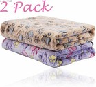 2 Pack Washable Small Pet Blanket Cushion Kennel Small Dog Cat Bed Soft Warm Mat