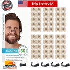 60pcs Magnetic Nasal Breathing Nose Dilators Starter Kit Nasal Strips Nasal Clip