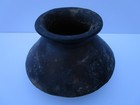 Antique South American Relic Vessel Sculpture Large 7 Inch Artifact Pottery Old