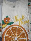Disney Parks Think Orange Bird Flower   Garden Shirt   Shorts Set  Xxl  Nwt