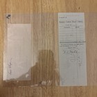 Lot Of 2 Antique Bank Receipts 1923 1925