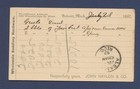 Usa - Ux9 - Postal Card With Detroit Fancy Cancel --c