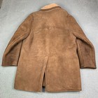 Genuine Sawyer Of Napa Shearling Sheepskin 1970s Rancher Coat Jacket 42
