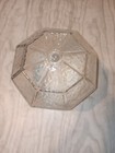 Vtg Glass Globe Light Lamp Shade Ceiling Porch Fan 3 1 4 Inch Fitter