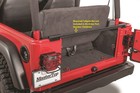 Mastertop Tonneau cargo Cover For 1992-1995 Jeep Wrangler Yj Black Diamond